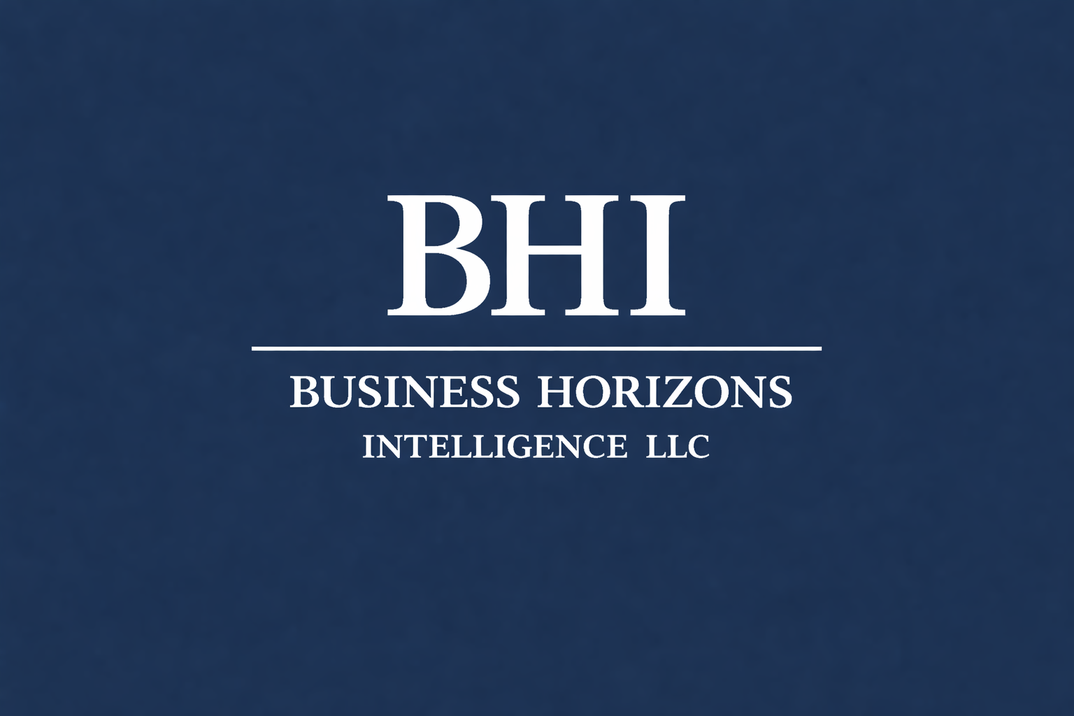 BHI — Business Horizons Intelligence LLC