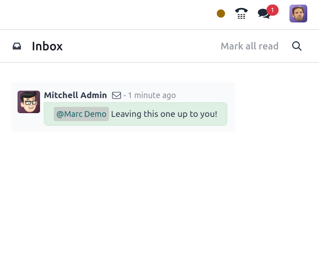 Toutes les notifications au même endroit