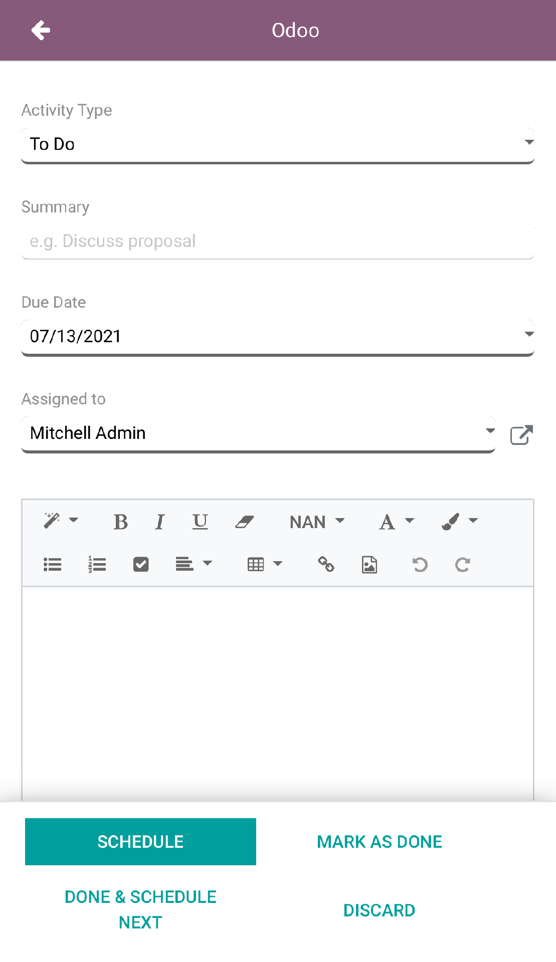 L'intégration vous simplifie la vie et vous permet d'effectuer tout votre travail en un seul clic