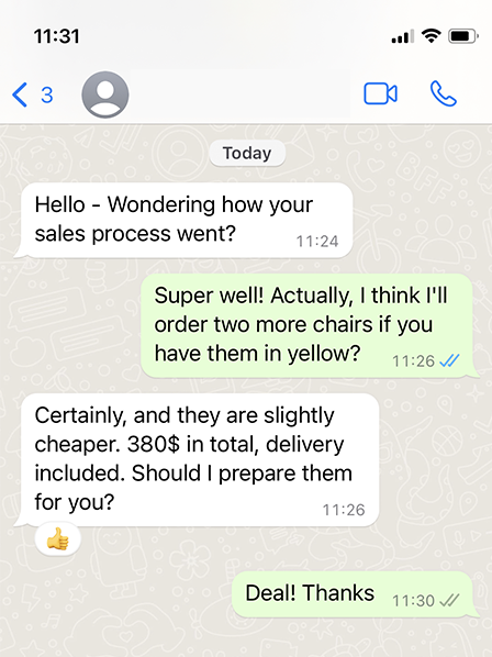 Publiez votre numéro WhatsApp