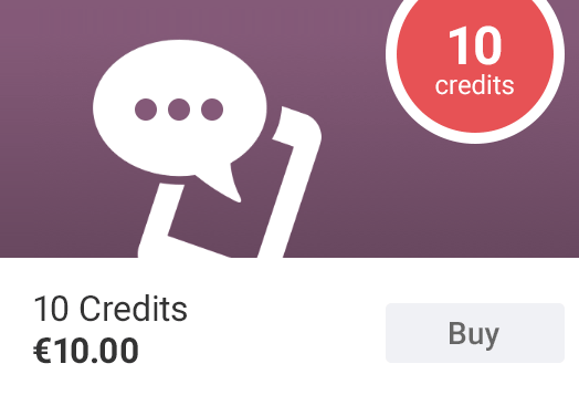 À partir de 0,01 €/SMS